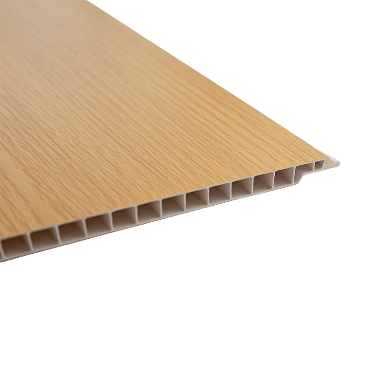 400*9mm PVC Wall Cladding Panels, PVC Wood Effect Cladding - V Sewing 400*9mm PVC Wall Cladding Panels, PVC Wood Effect Cladding - V Sewing