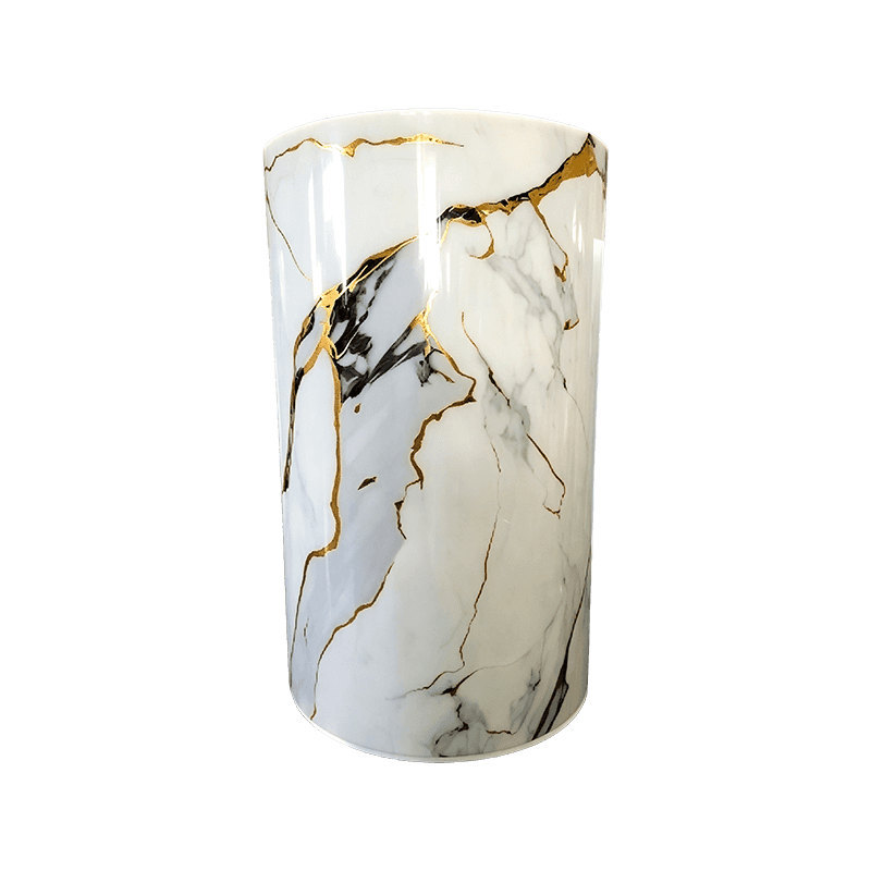 Large Panel - Glossy Series Marble Wall Sticker