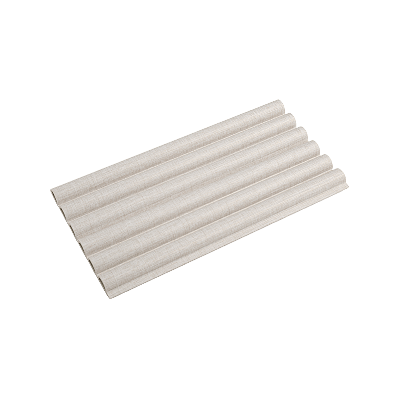 150*11mm Semi-Circular Grille WPC Wall Panel