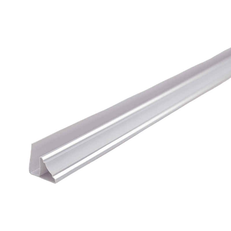 0.85*0.85cm，90g/m PVC Profile with Hot Stamped Silver Corner