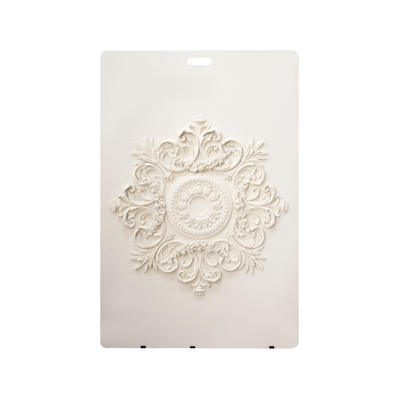 Outer Diameter 19cm, Thickness 3cm PU Ceiling Medallions