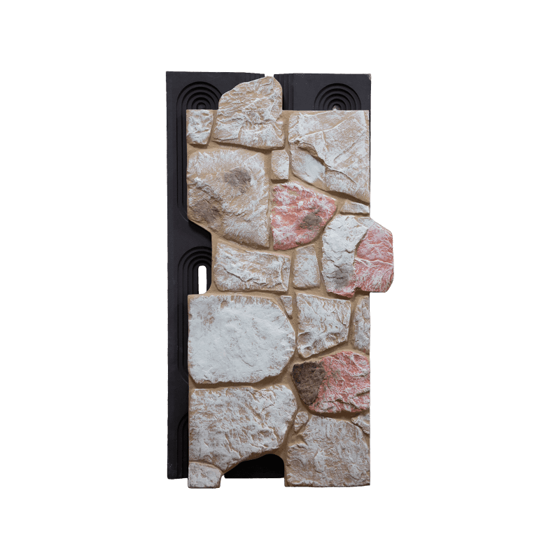 Space Black Stone Pattern PU Stone Panel Space Black Stone Pattern PU Stone Panel