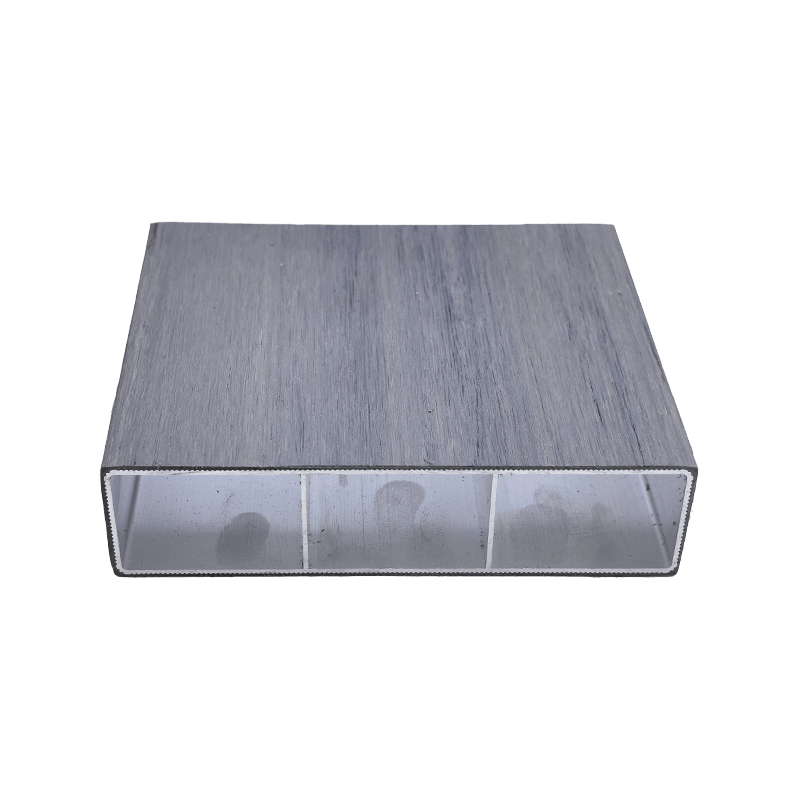 120*30mm Three-port Outdoor Aluminum Plastic Square Tube