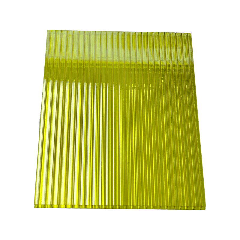 5.8*2.1m Polycarbonate Hollow Sheet - Yellow/Transparent/Blue/Gray 5.8*2.1m Polycarbonate Hollow Sheet - Yellow/Transparent/Blue/Gray