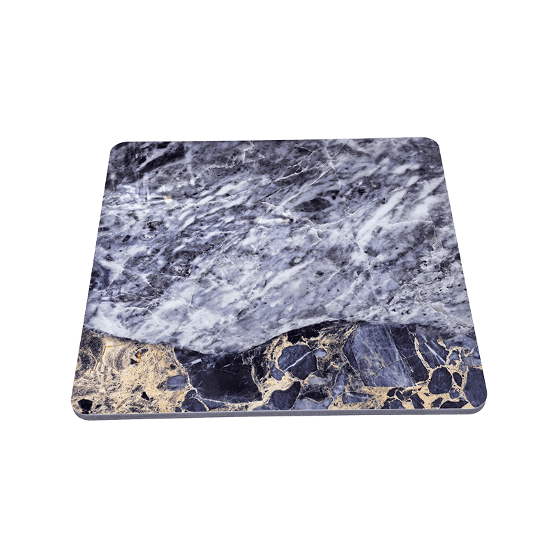 Marble-Patterned Carbon Crystal Plate
